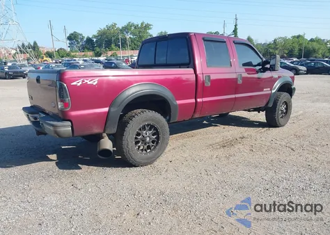 2004 Ford F-250 Lariat/Xl/Xlt из США, поврежденный, VIN 1FTNW21P54EC94712